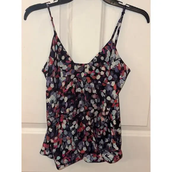 Allison Joy Multicolor Dot Pattern Blousy Cami Size XS - Picture 3 of 5